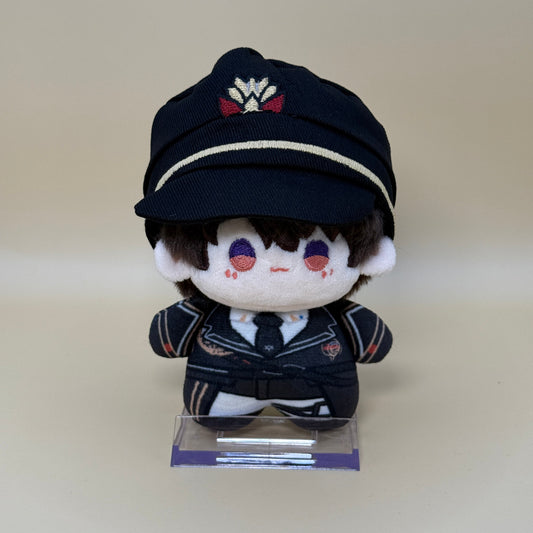 Love and Deepspace Caleb Pilot Outfit Plush – Removable Hat Edition