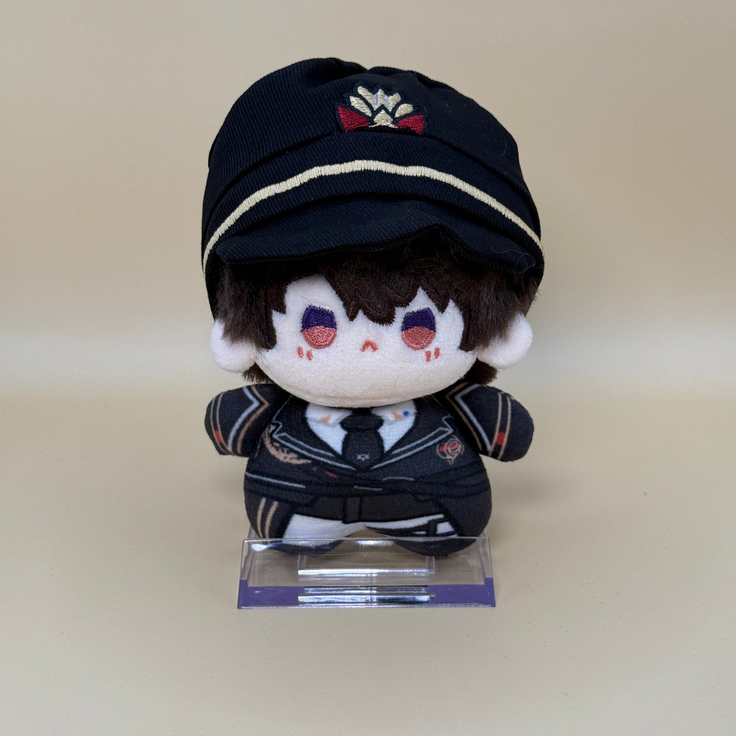 Love and Deepspace Caleb Pilot Outfit Plush – Removable Hat Edition