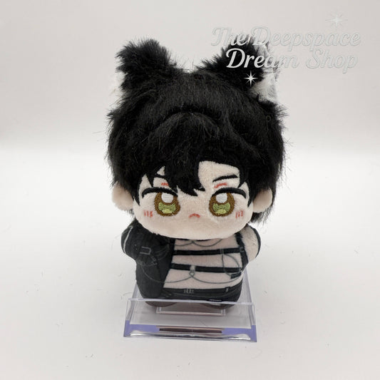 Love and Deepspace | Sylus | Rafayel |Zayne|Xavier | Caleb Plushie Doll Keychain (10cm) - Removable Ear Band