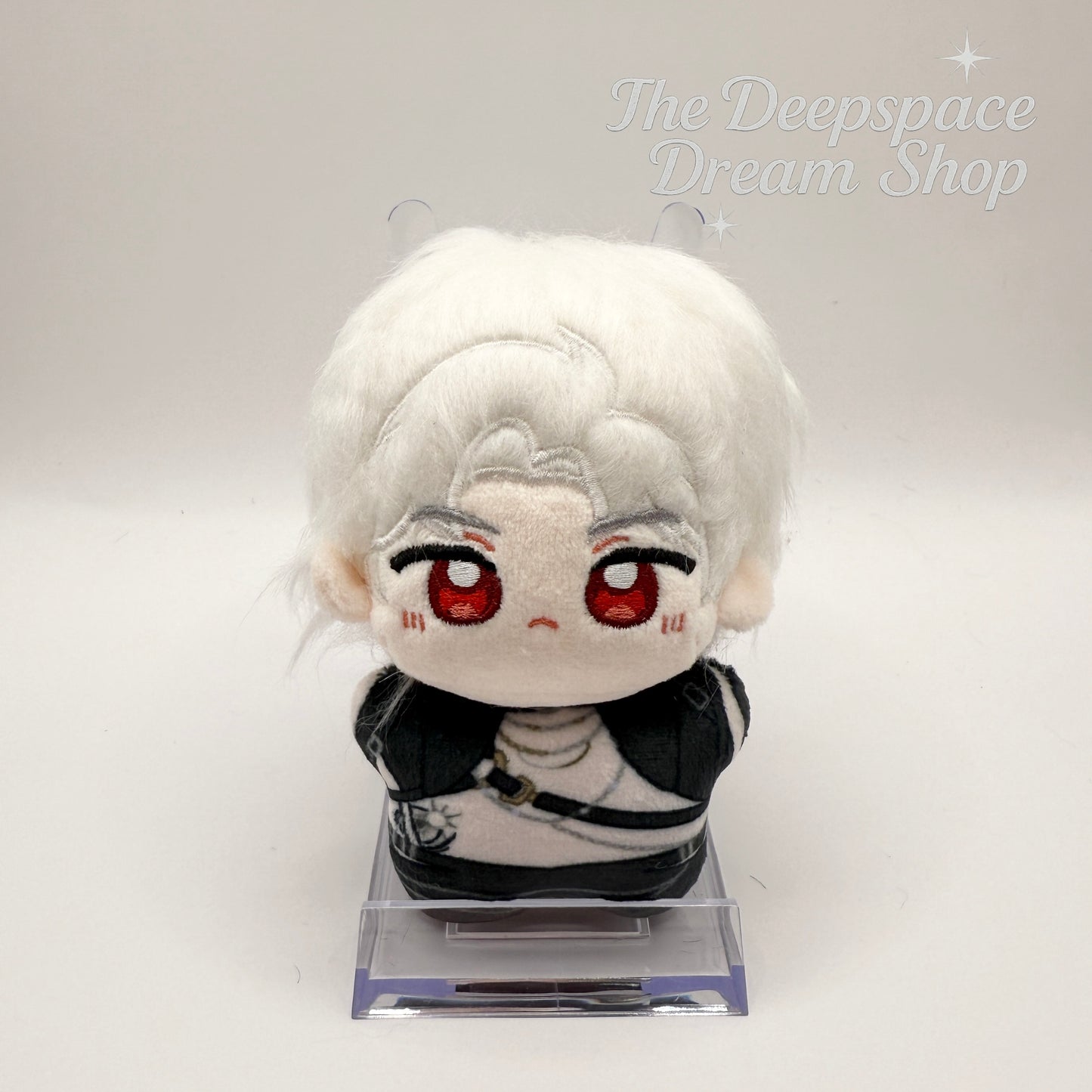 Love and Deepspace | Sylus | Rafayel |Zayne|Xavier | Caleb Plushie Doll Keychain (10cm) - Removable Ear Band