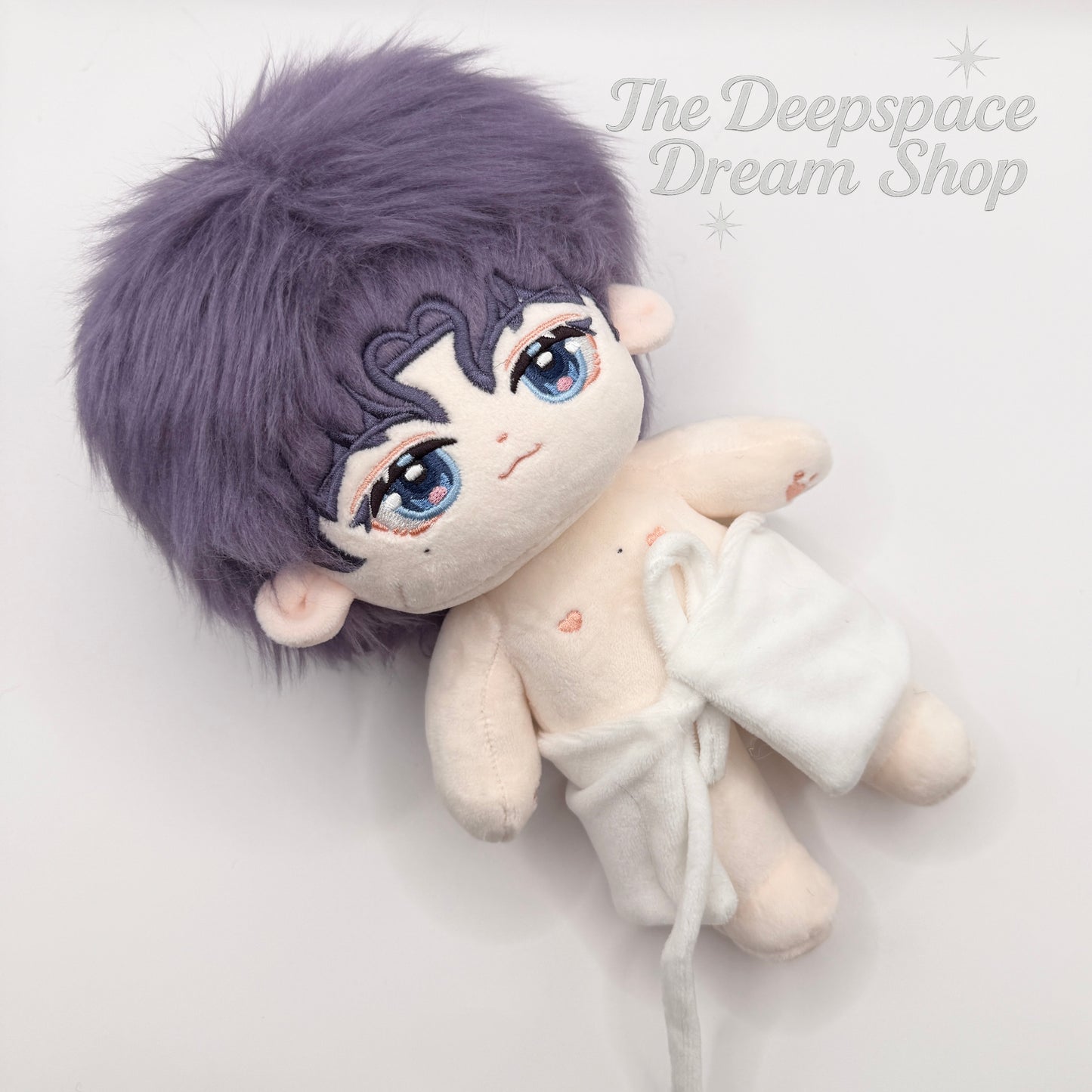 Love and Deepspace Sylus | Xavier | Zayne | Rafayel | Caleb Plushie (20 cm) with Removable Mini Bath Towel