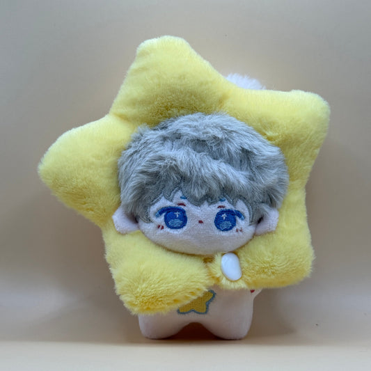 Xavier Plushie Doll Keychain with Star Hood (10 cm) | Love and Deepspace
