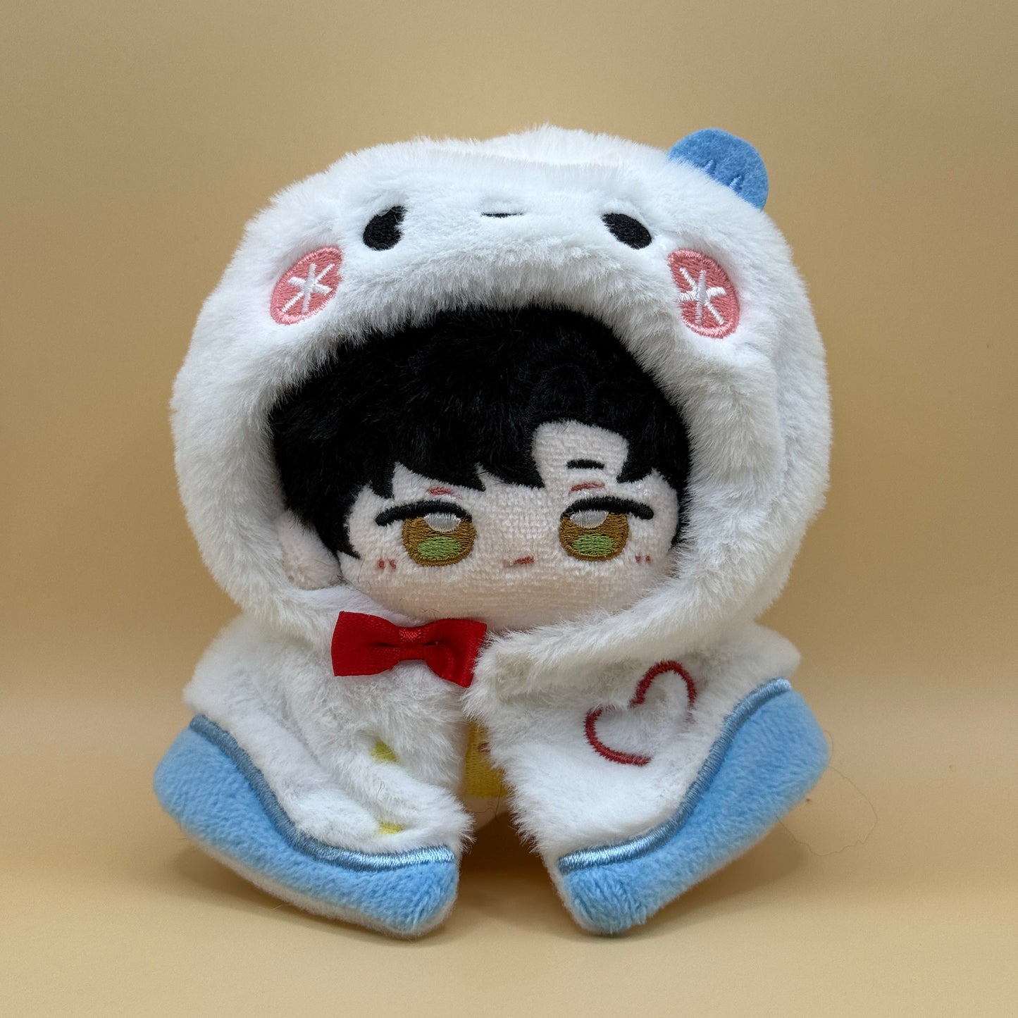 Love and Deepspace | Sylus ｜ Rafayel ｜Zayne｜Xavier Plushie Doll Keychain With Cloak (10 cm)