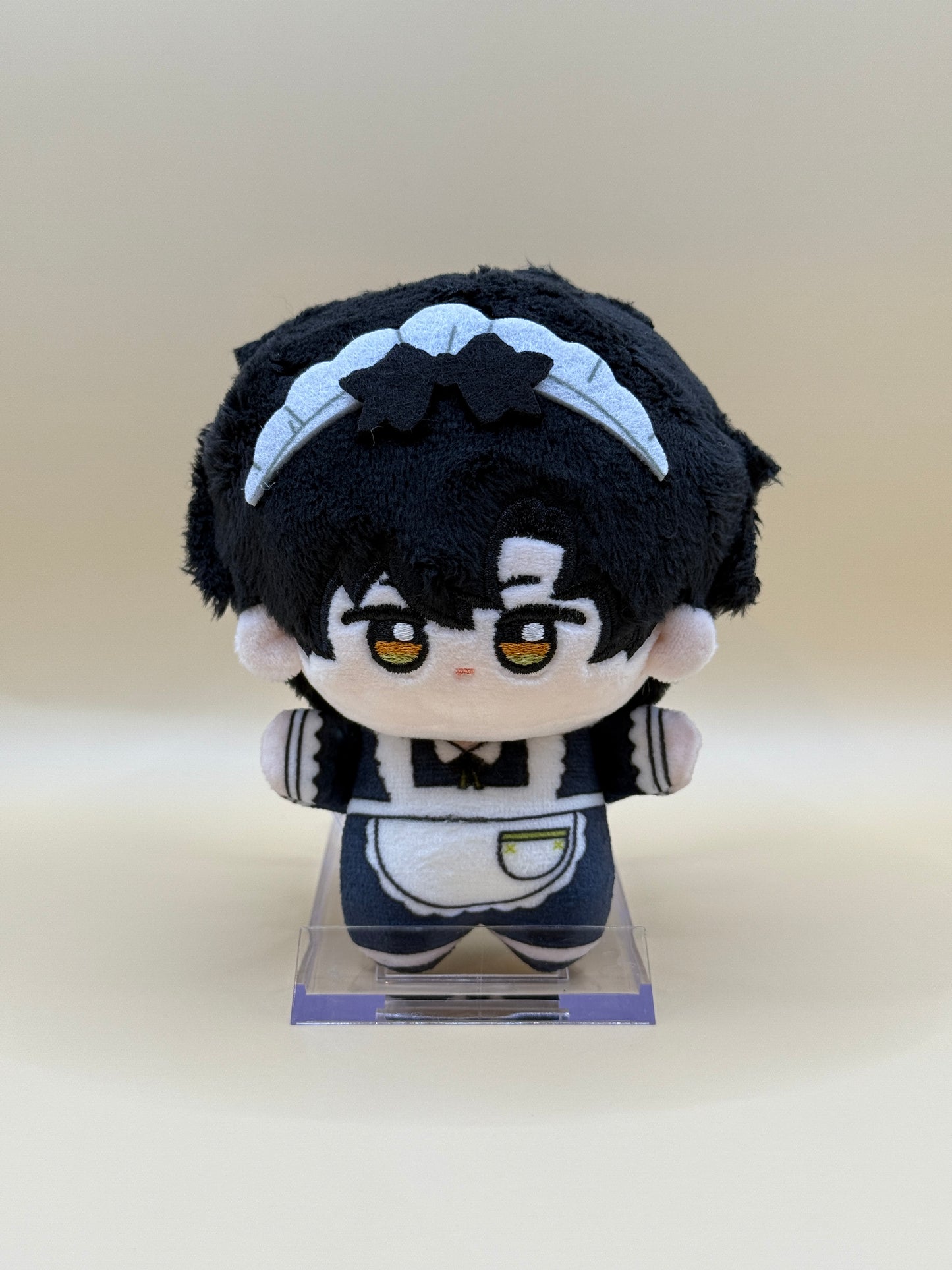 Sylus | Rafayel | Xavier | Zayne | Caleb Maid Outfit Keychain Doll - Love and Deepspace