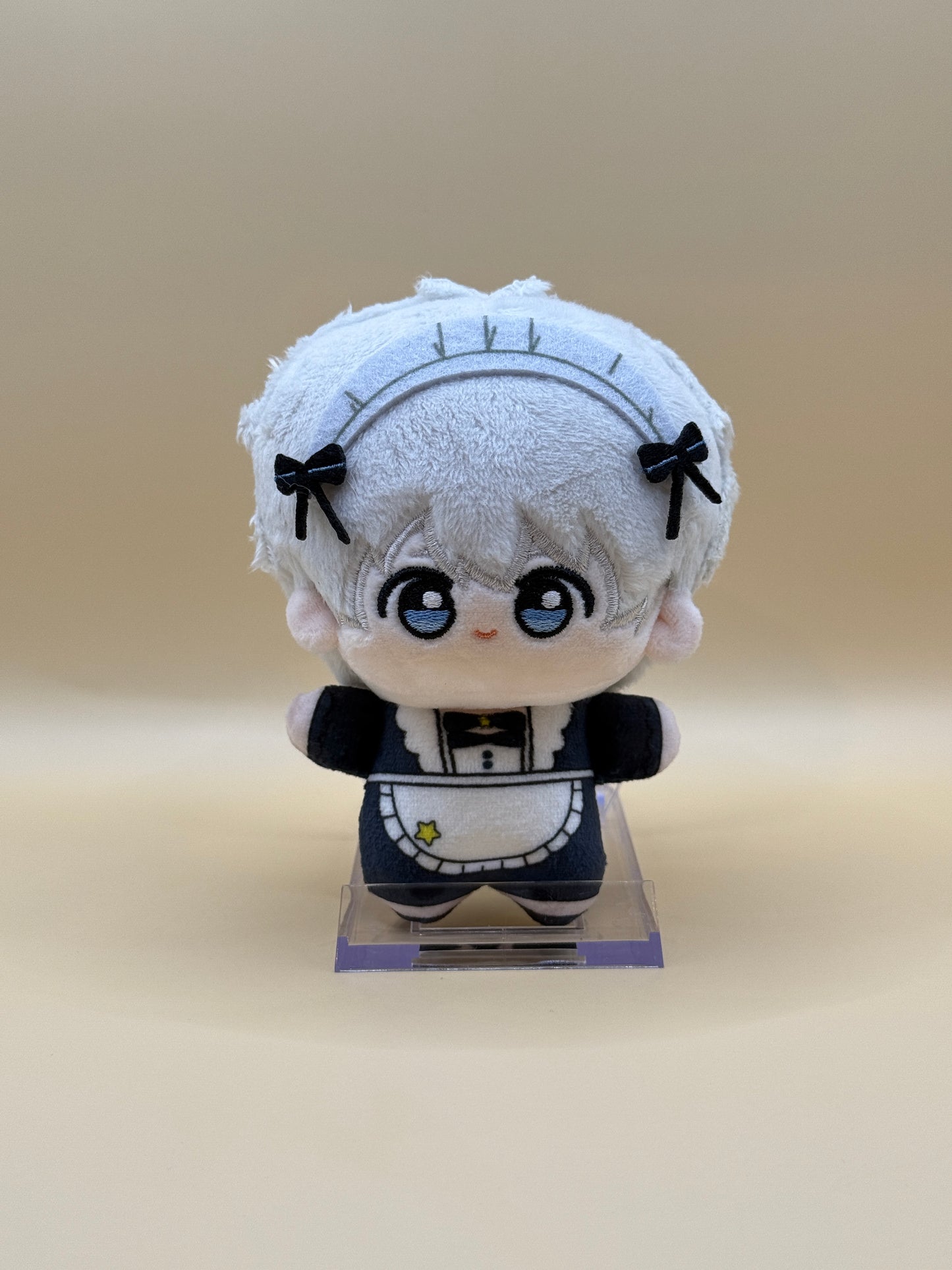 Sylus | Rafayel | Xavier | Zayne | Caleb Maid Outfit Keychain Doll - Love and Deepspace