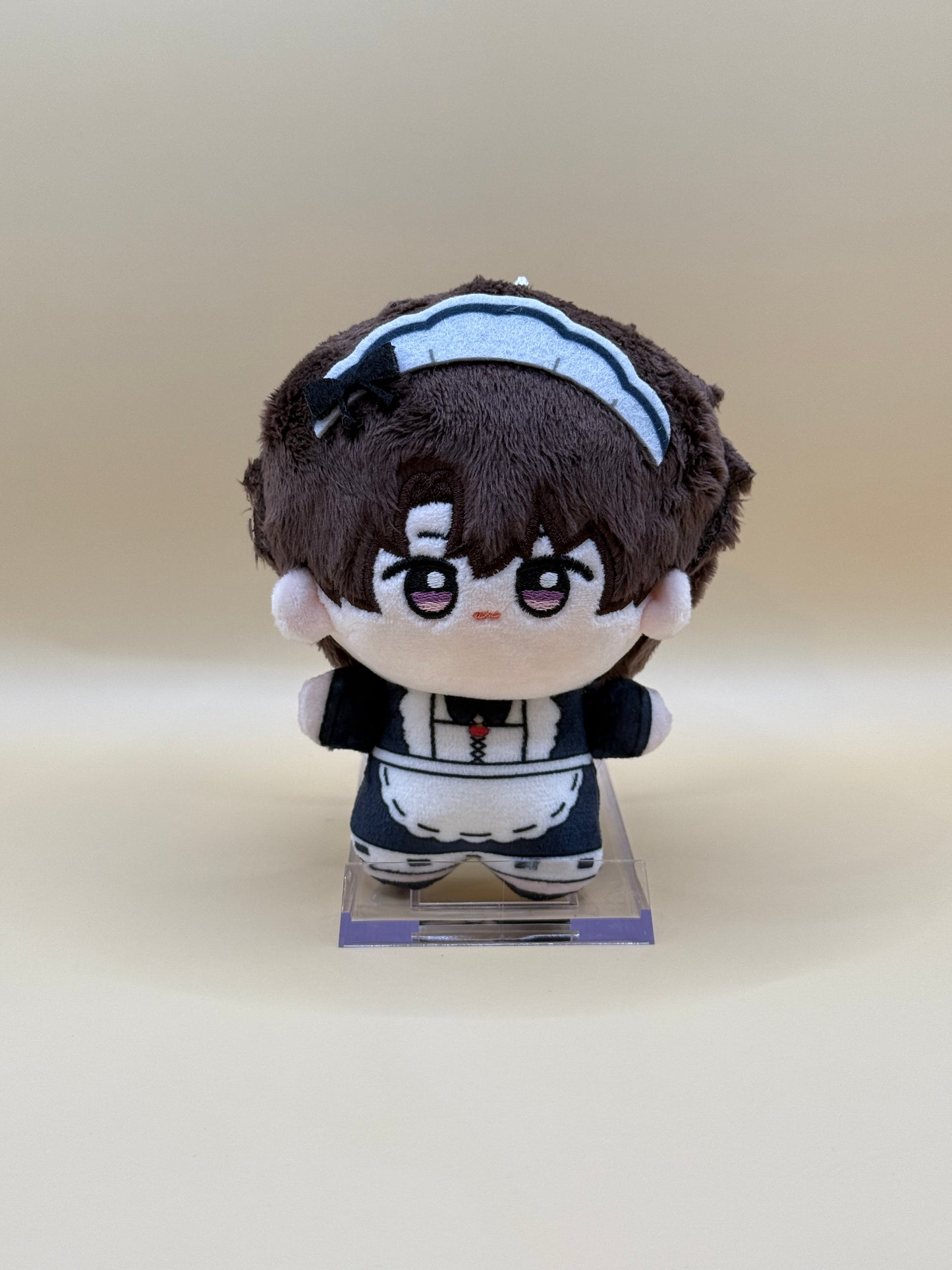 Sylus | Rafayel | Xavier | Zayne | Caleb Maid Outfit Keychain Doll - Love and Deepspace