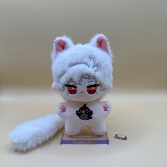 Sylus Angry Face Plush – with Pin-On Tail (10cm)｜ Love and Deepspace