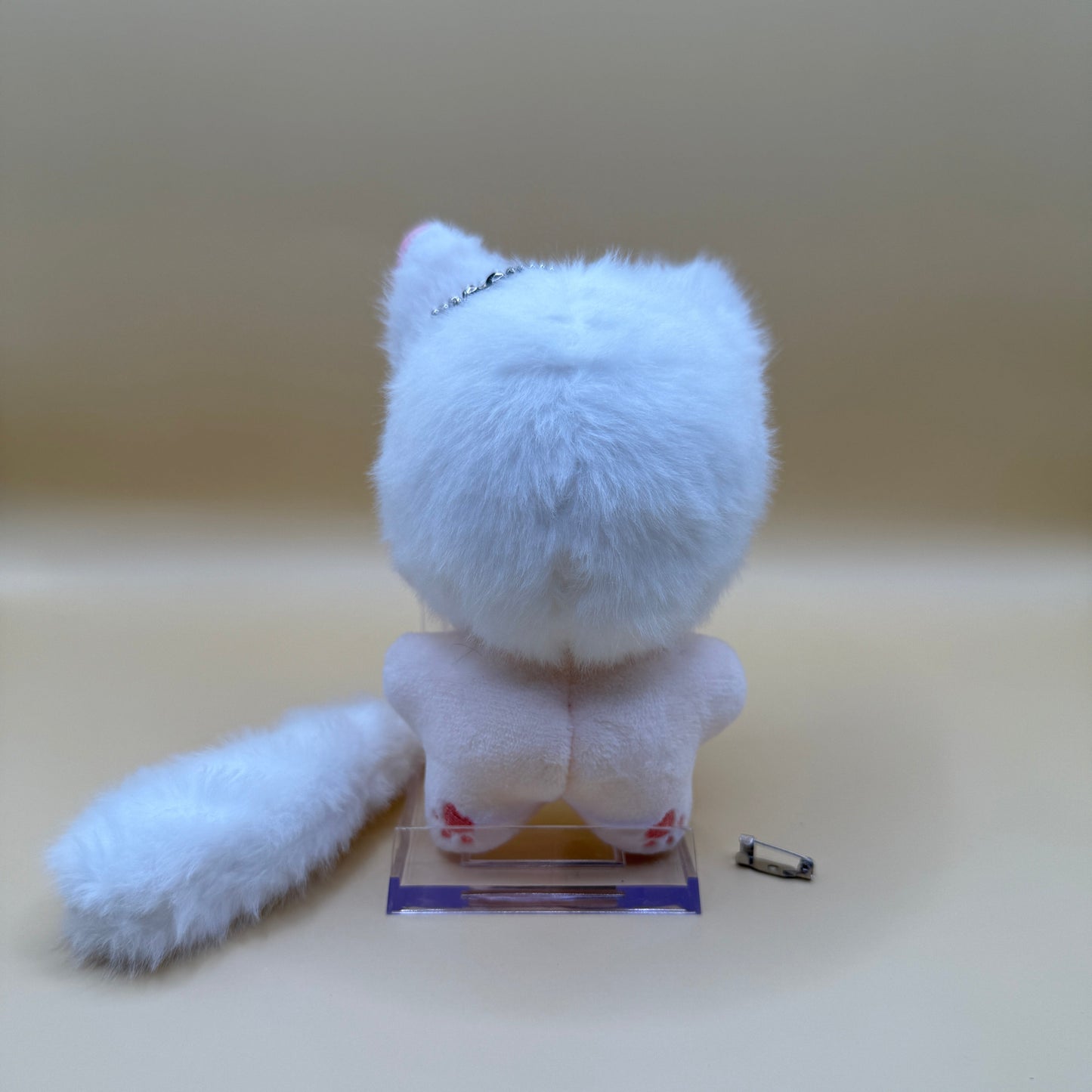 Sylus Angry Face Plush – with Pin-On Tail (10cm)｜ Love and Deepspace