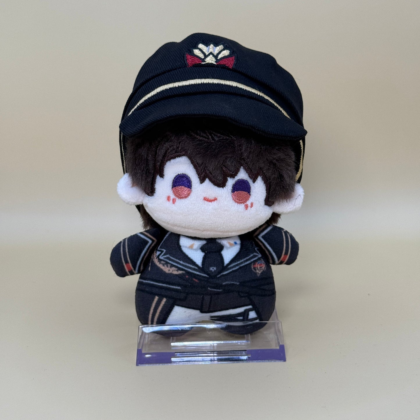 Love and Deepspace Caleb Pilot Outfit Plush – Removable Hat Edition