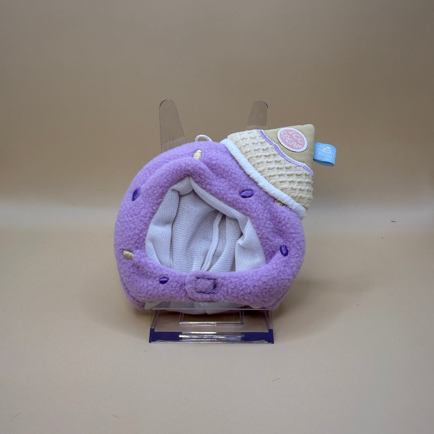 Cute Ice Cream Series Doll/Plush Hood for 10 cm doll [doll not included]