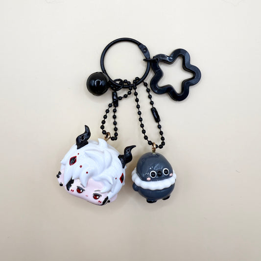 Adorable Sylus Keychain & Grumpy Crow | Love and Deepspace