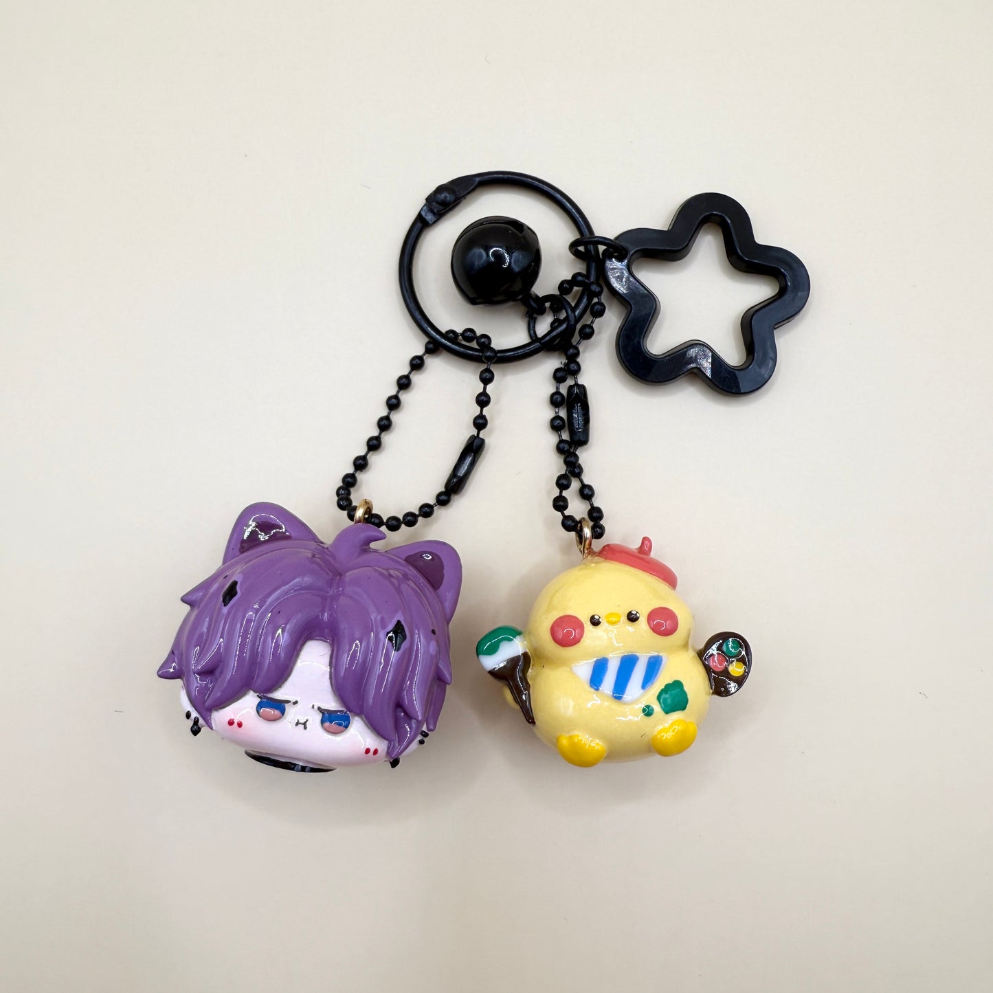 Adorable Rafayel Keychain & Birb Charm | Love and Deepspace