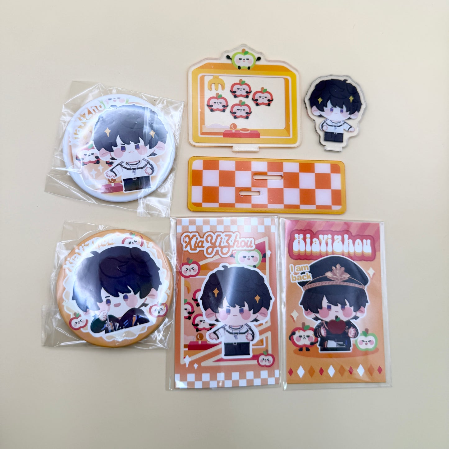 Love and Deepspace | Sylus | Rafayel | Xavier | Zayne | Caleb Button/Dual-slots Acrylic Stand/Card Set