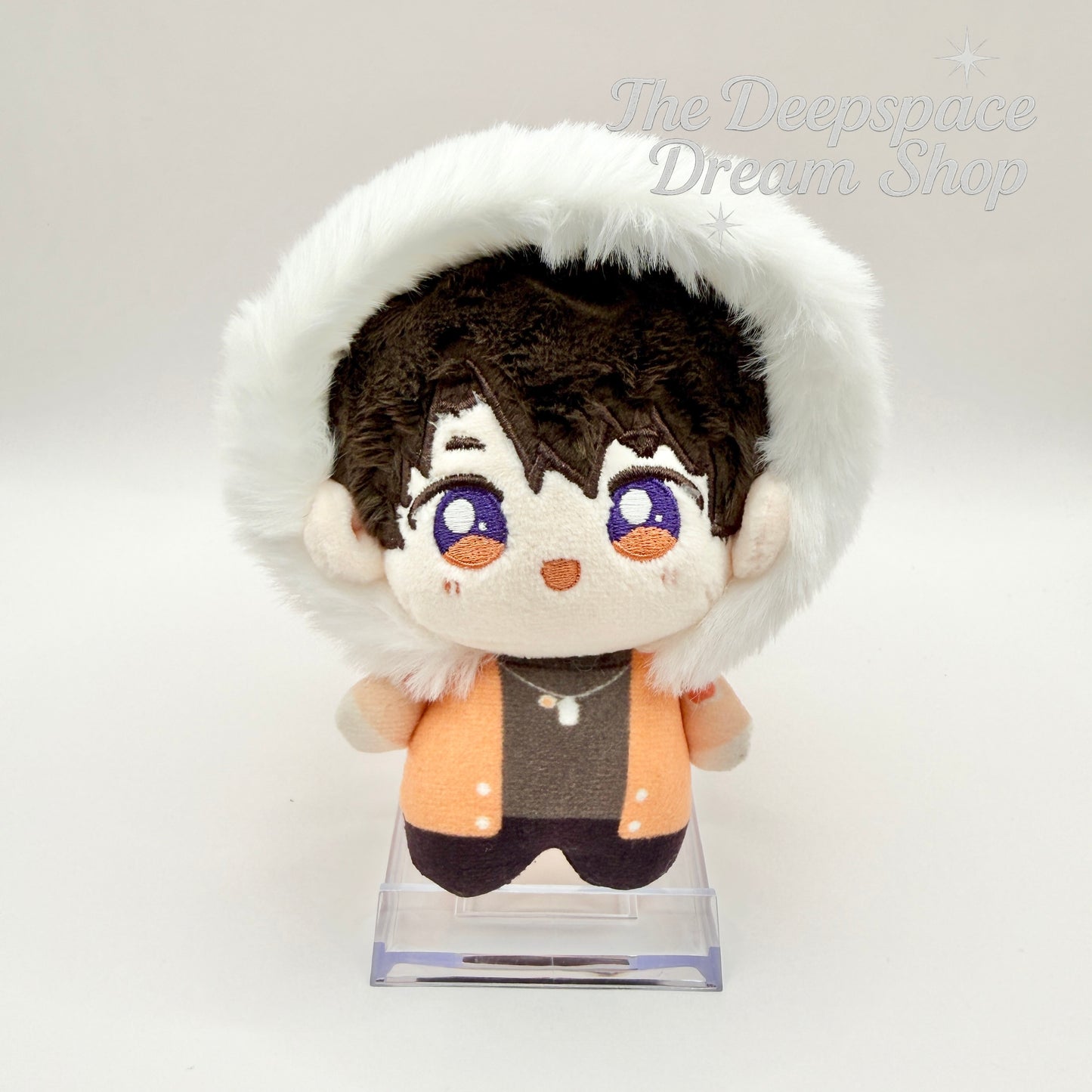 Love and Deepspace - Sylus ｜ Rafayel ｜Zayne｜Xavier Plushie Doll Keychain With Cozy Hood Edition (10cm)