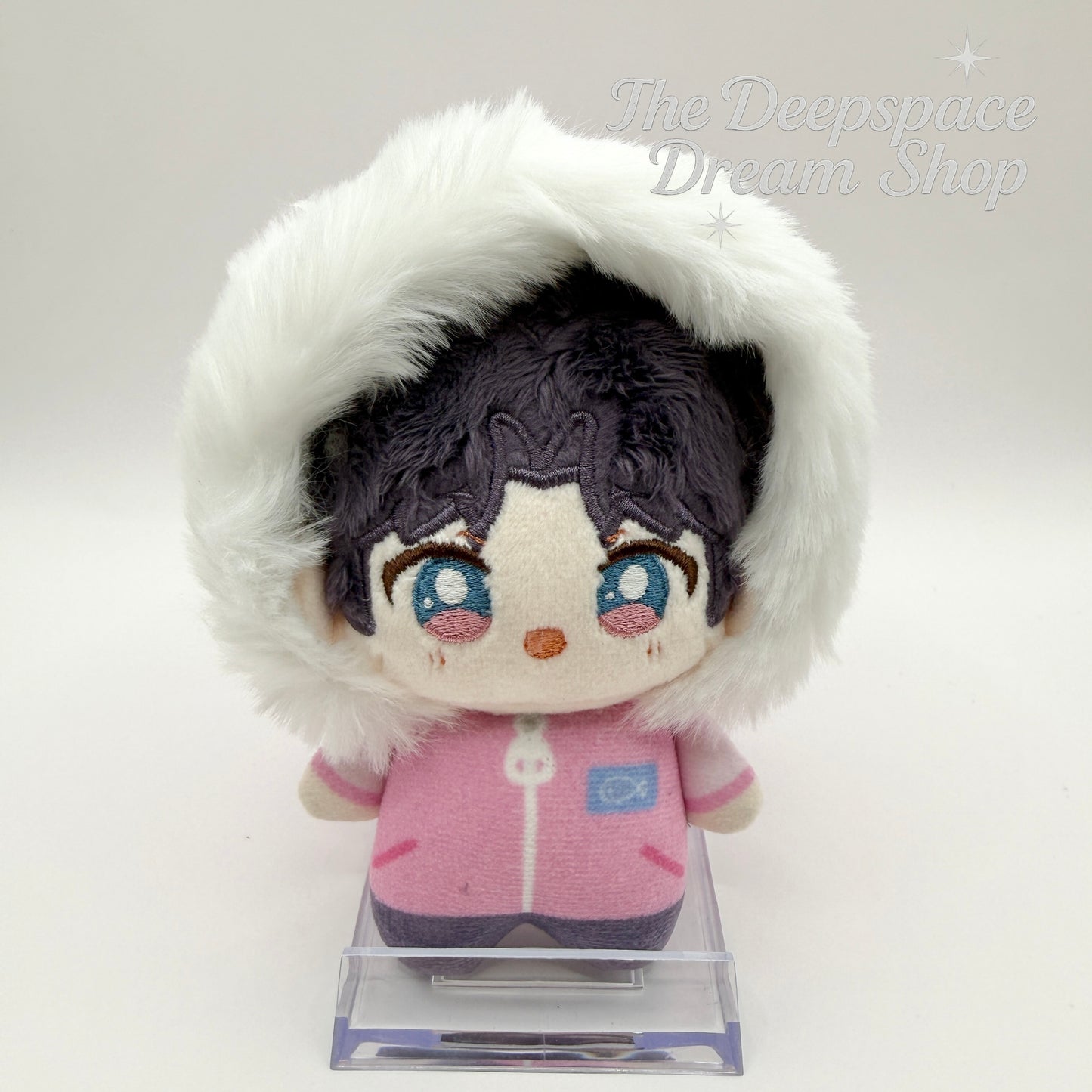 Love and Deepspace - Sylus ｜ Rafayel ｜Zayne｜Xavier Plushie Doll Keychain With Cozy Hood Edition (10cm)