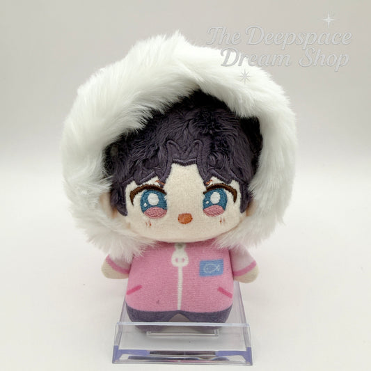 Love and Deepspace - Sylus ｜ Rafayel ｜Zayne｜Xavier Plushie Doll Keychain With Cozy Hood Edition (10cm)