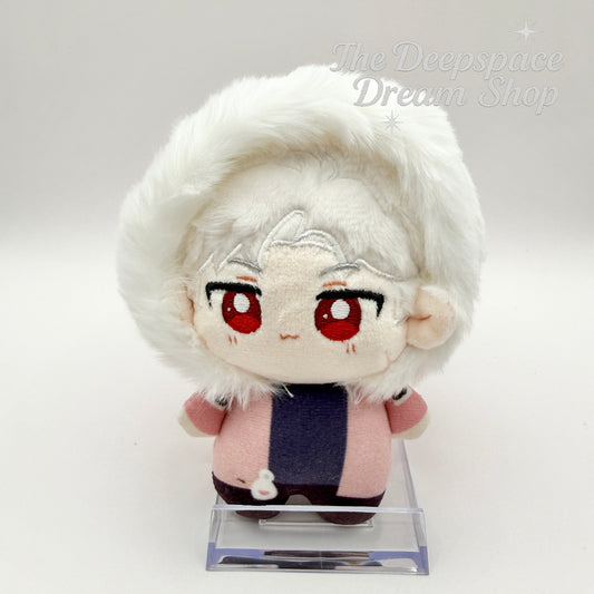 Love and Deepspace - Sylus ｜ Rafayel ｜Zayne｜Xavier Plushie Doll Keychain With Cozy Hood Edition (10cm)