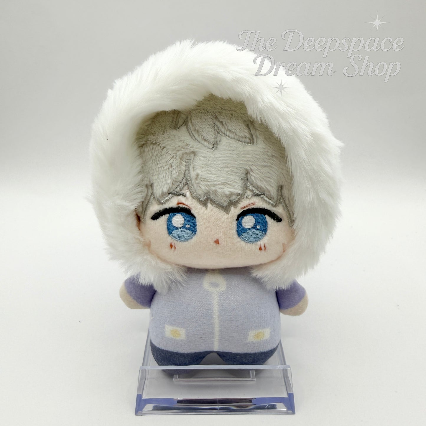 Love and Deepspace - Sylus ｜ Rafayel ｜Zayne｜Xavier Plushie Doll Keychain With Cozy Hood Edition (10cm)