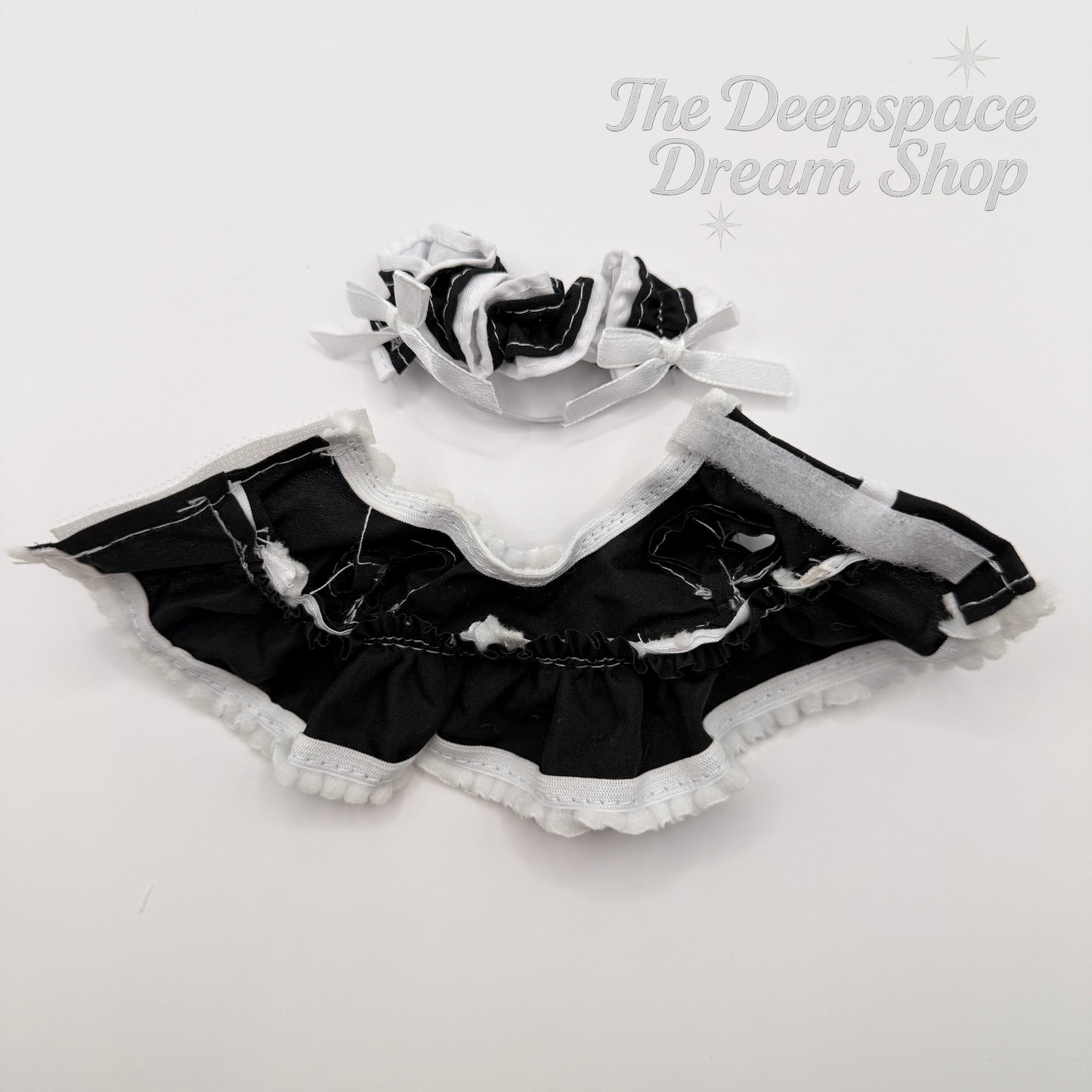 [For 10/15 cm Doll] Maid Outfit Doll Clothes