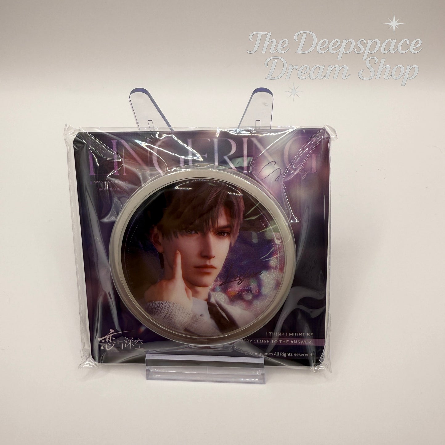 [Official Merch] Love and Deepspace "Lingering Gaze" Series Pin Button