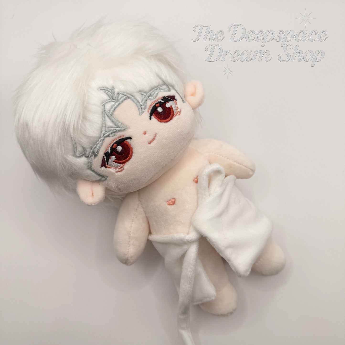 Love and Deepspace Sylus | Xavier | Zayne | Rafayel | Caleb  Plushie (20 cm) with Removable Mini Bath Towel