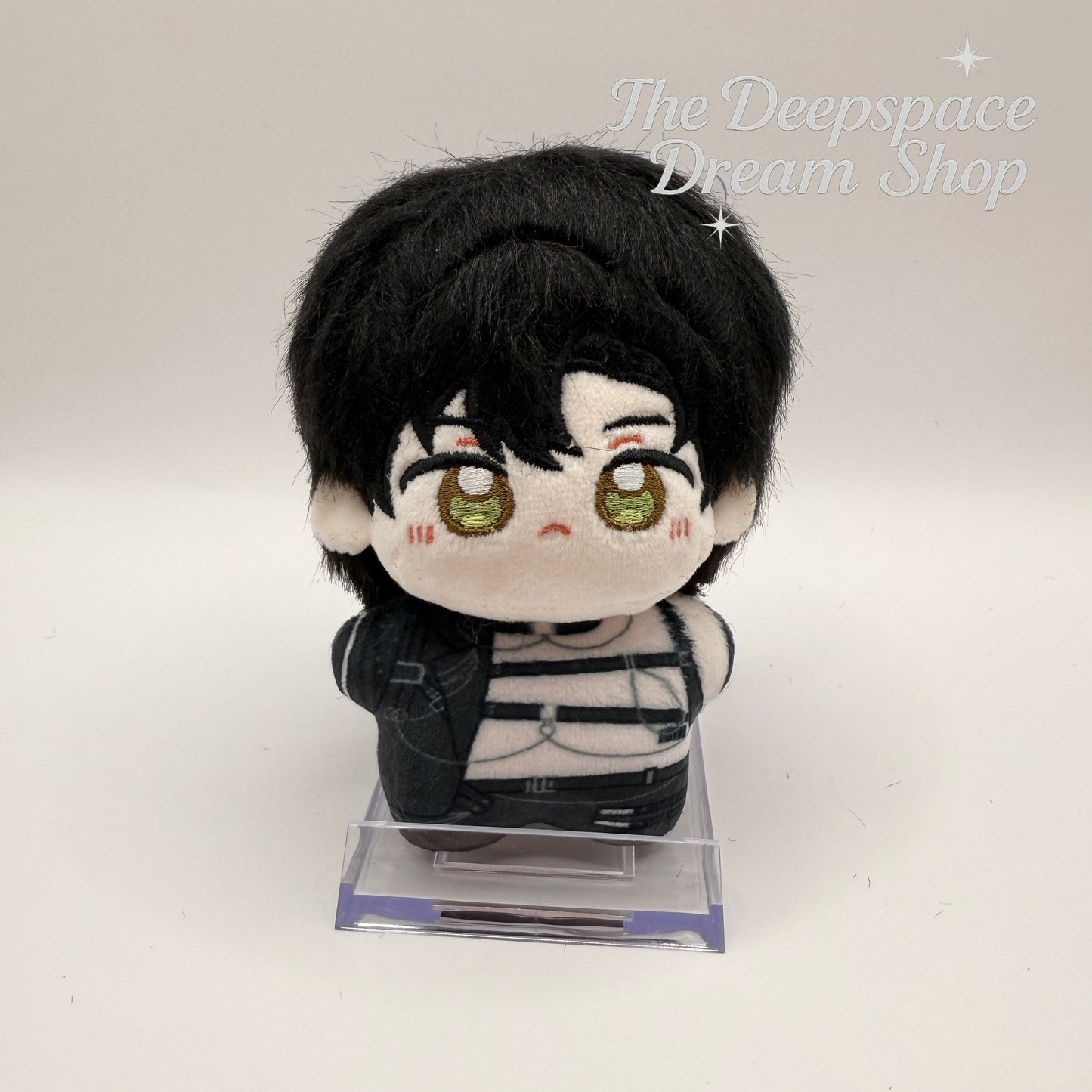 Love and Deepspace | Sylus ｜ Rafayel ｜Zayne｜Xavier | Caleb Plushie Doll Keychain (10cm) - Removable Ear Band