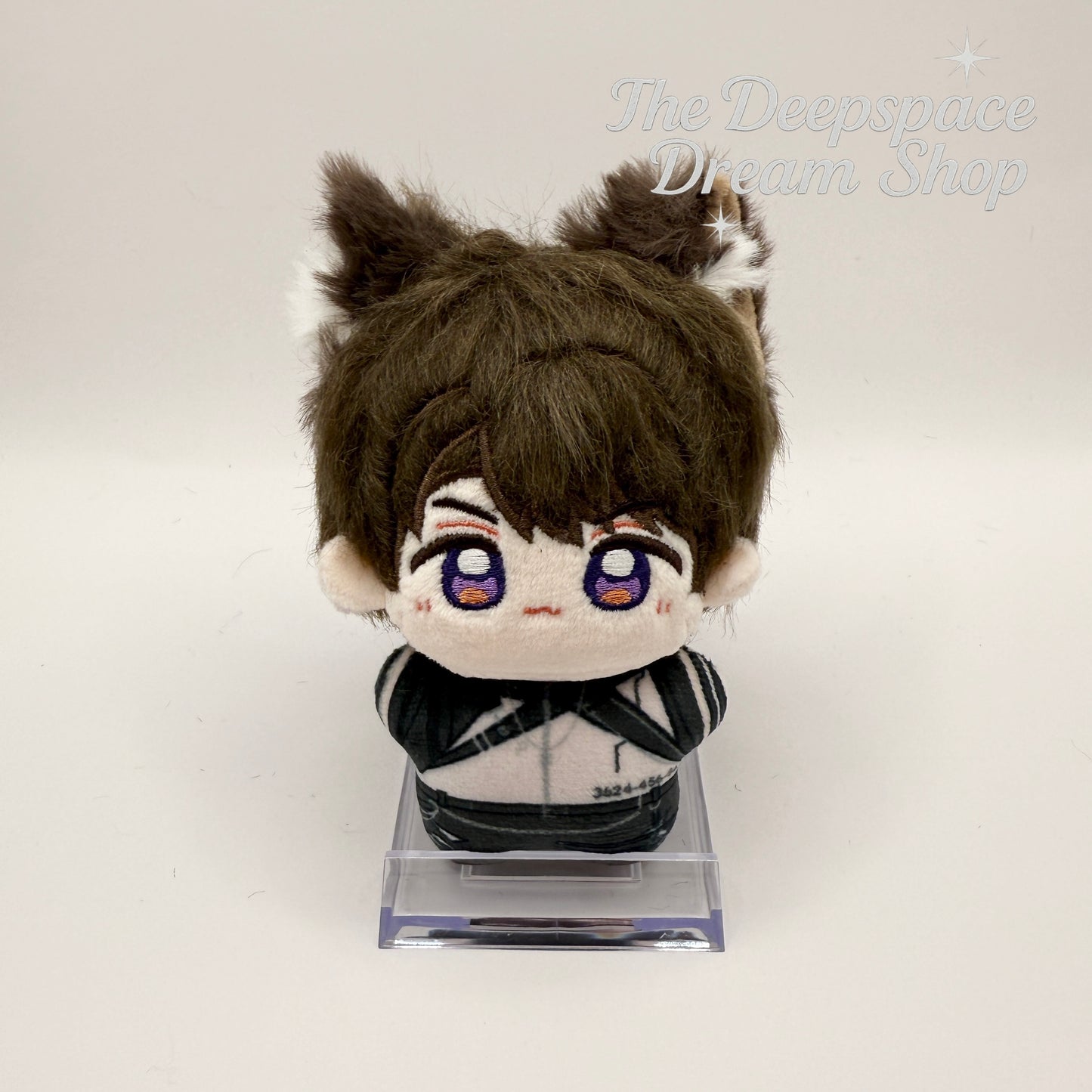 Love and Deepspace | Sylus ｜ Rafayel ｜Zayne｜Xavier | Caleb Plushie Doll Keychain (10cm) - Removable Ear Band