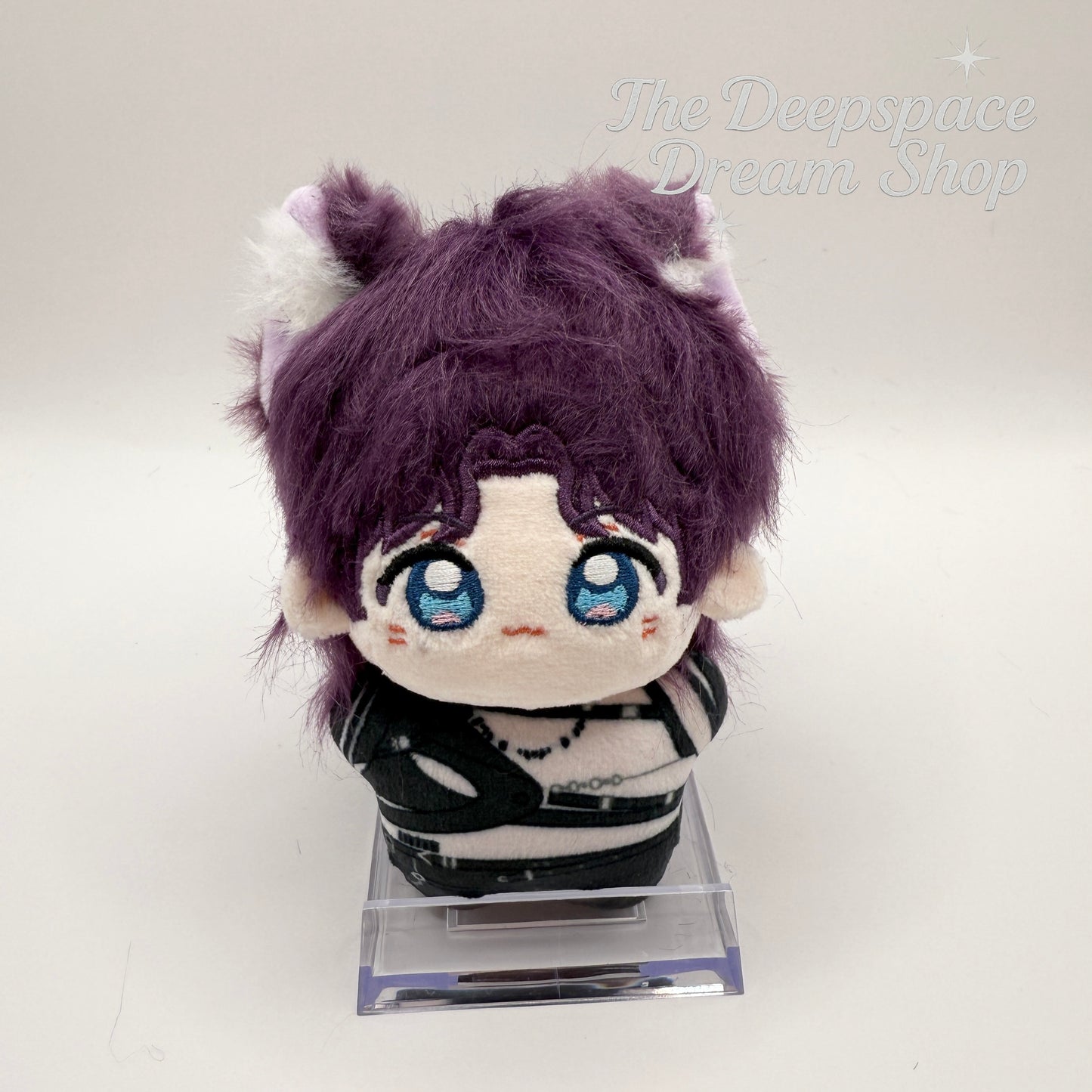 Love and Deepspace | Sylus ｜ Rafayel ｜Zayne｜Xavier | Caleb Plushie Doll Keychain (10cm) - Removable Ear Band