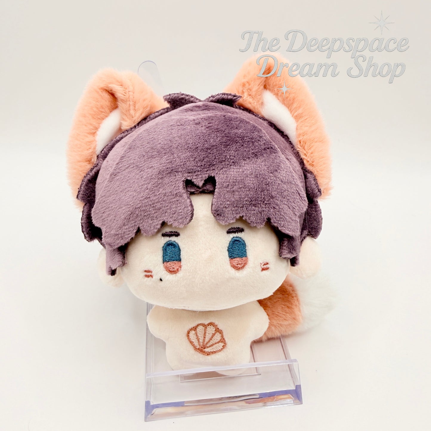 Love and Deepspace Plushie Keychain 10cm with Removable Animal Ears & Magnetic Tail