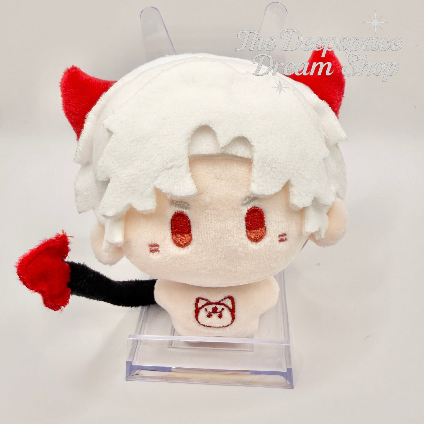 Love and Deepspace Plushie Keychain 10cm with Removable Animal Ears & Magnetic Tail