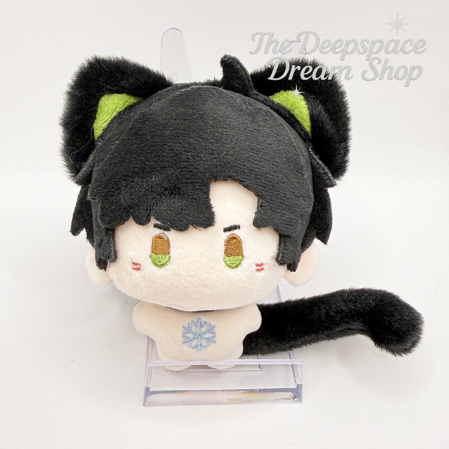 Love and Deepspace Plushie Keychain 10cm with Removable Animal Ears & Magnetic Tail