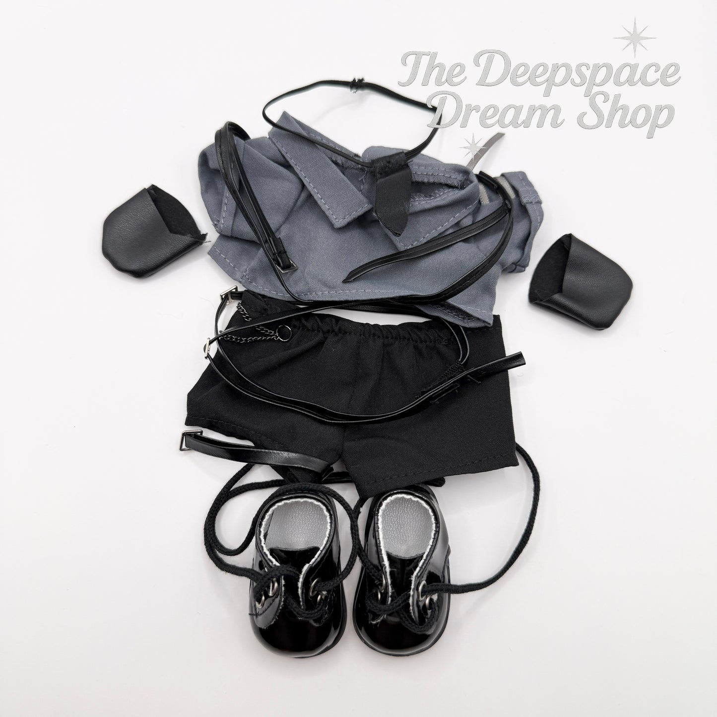 Love and Deepspace outfit set - including Shirt, Pants, Shoes & Accessories for 20cm