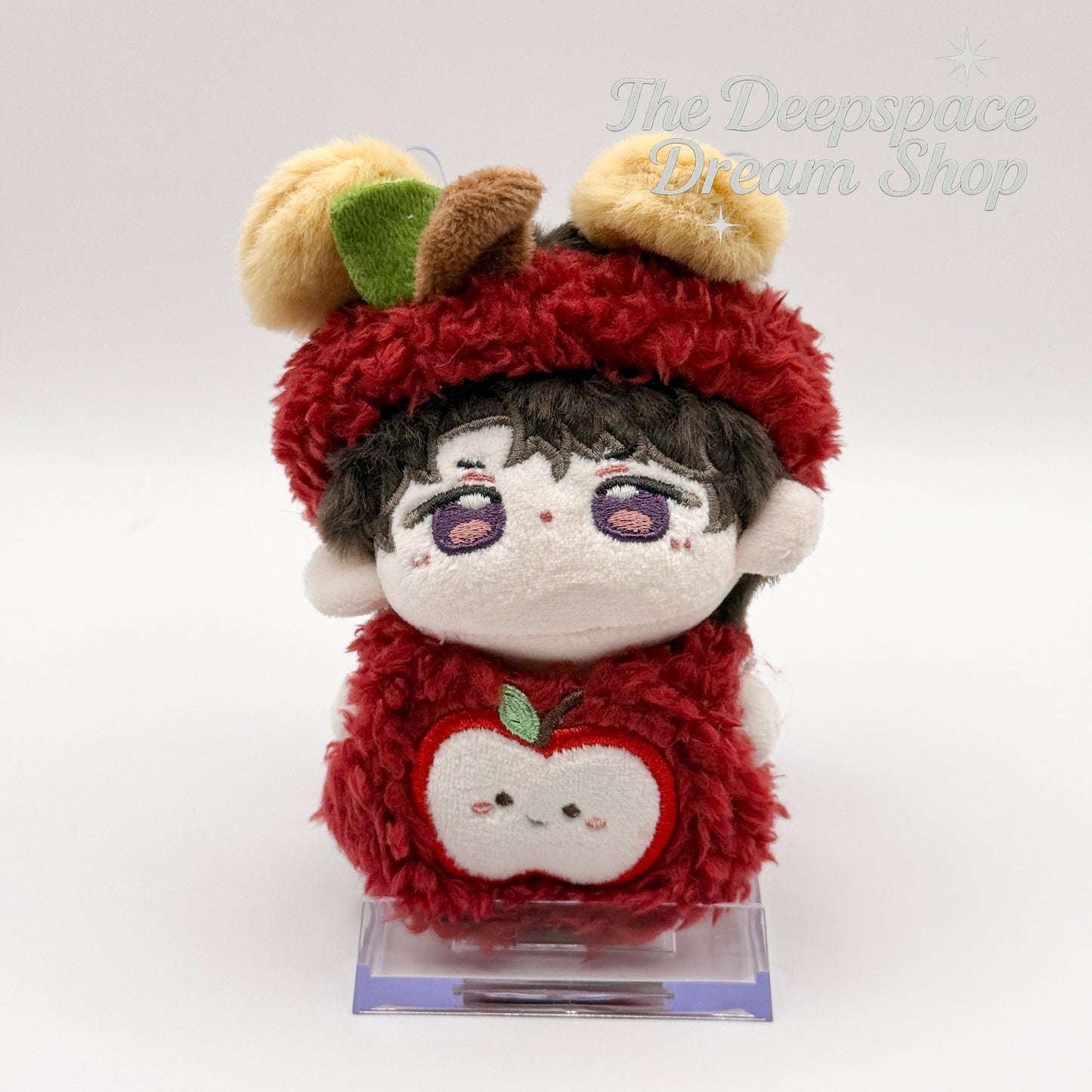 Sylus ｜ Rafayel | Zayne｜ Xavier Plushie Doll Keychain (10 cm) With Fruit Clothes | Love and Deepspace