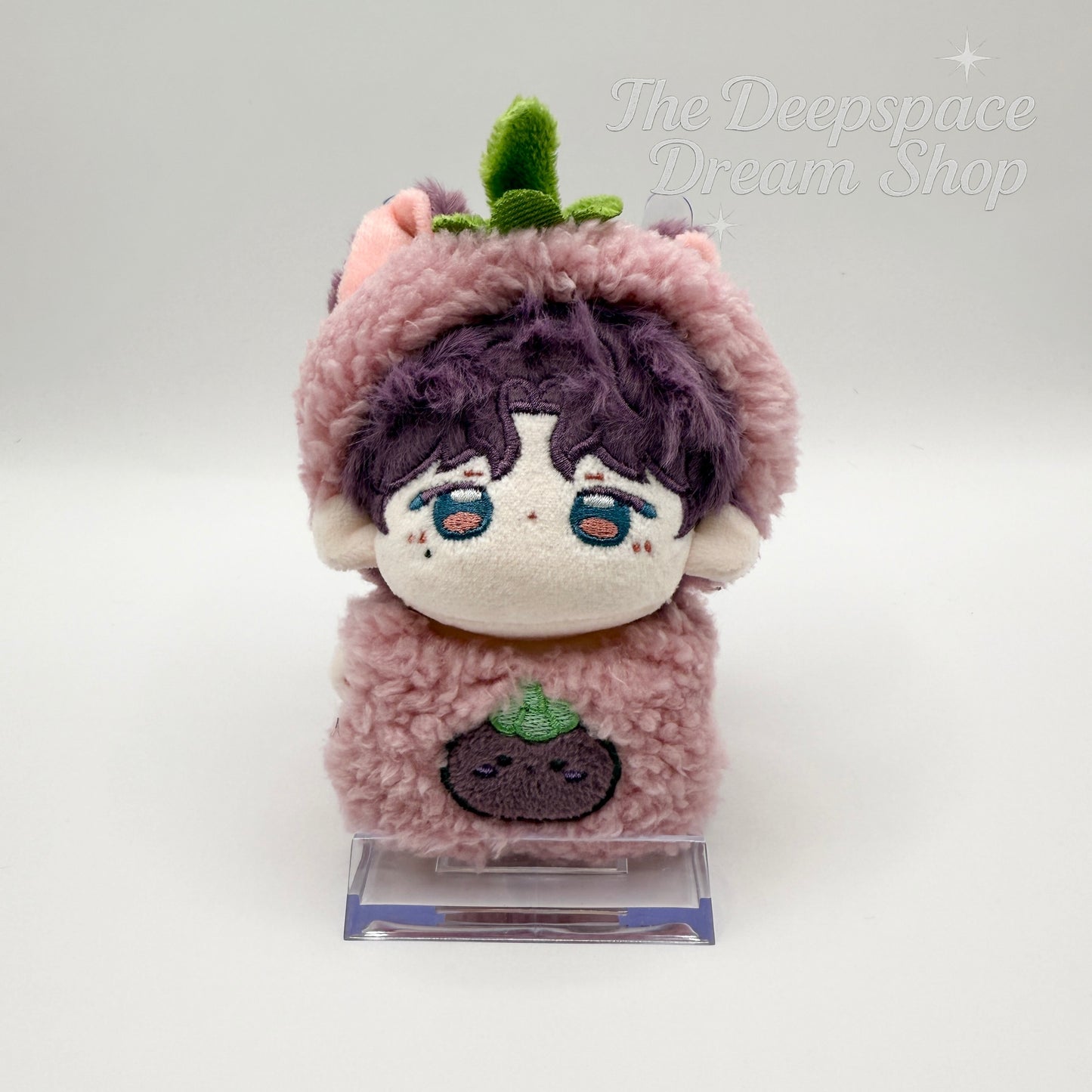 Sylus ｜ Rafayel | Zayne｜ Xavier Plushie Doll Keychain (10 cm) With Fruit Clothes | Love and Deepspace