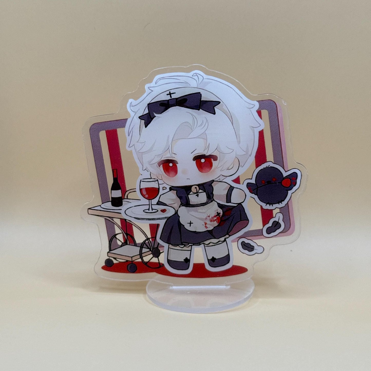 Love and Deepspace | Sylus | Rafayel | Xavier | Zayne | Caleb Maid Outfit Acrylic Stand