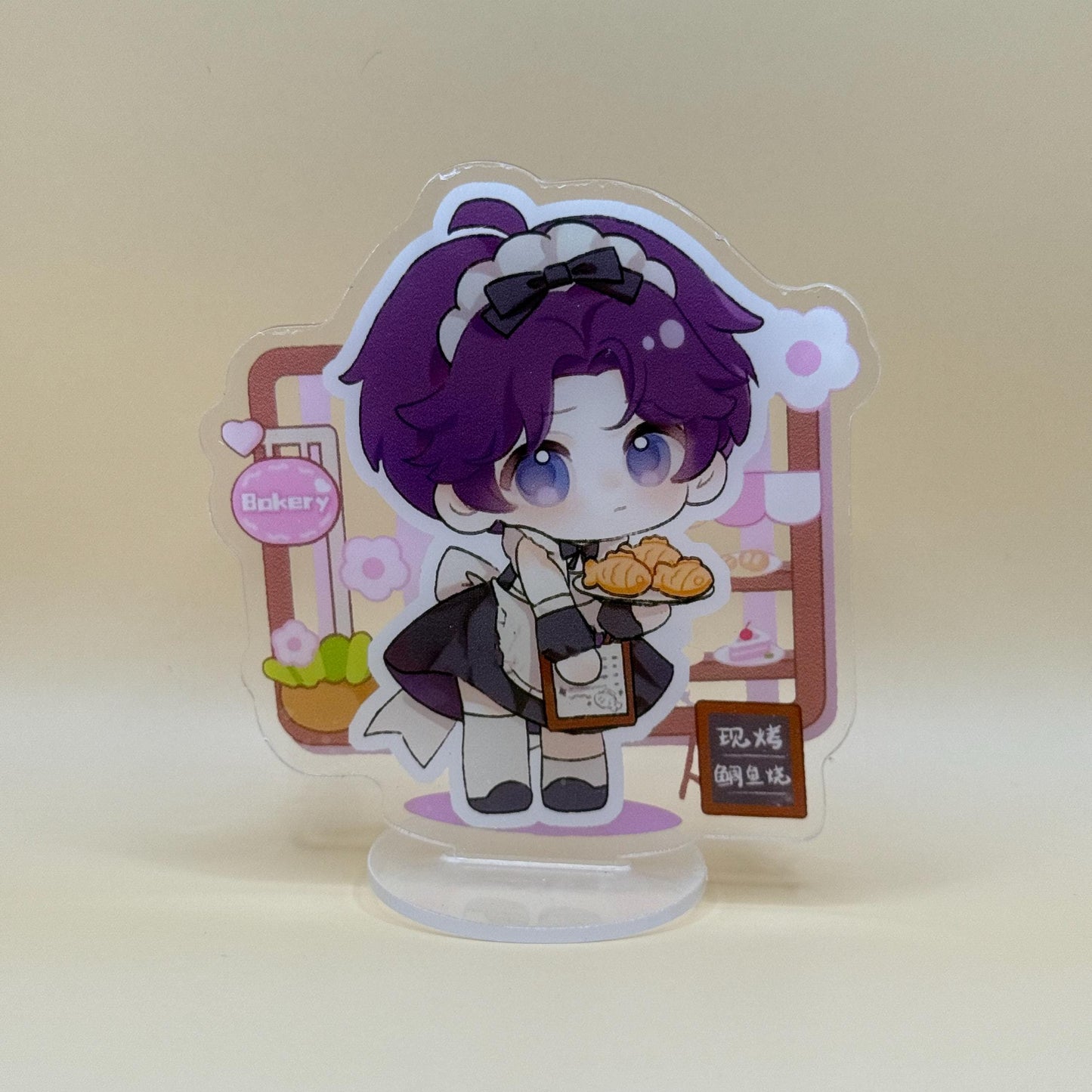 Love and Deepspace | Sylus | Rafayel | Xavier | Zayne | Caleb Maid Outfit Acrylic Stand